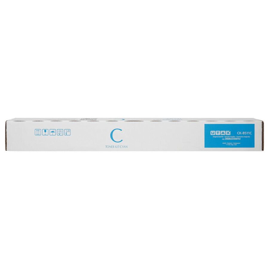 Originál toner TA / Utax (azúrový) - CK-8511C, 12 000 str.