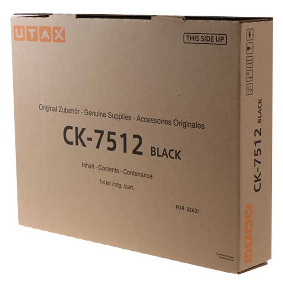 Originálny toner UTAX 1T02V70UT0, CK-7512, čierny, 20000str.