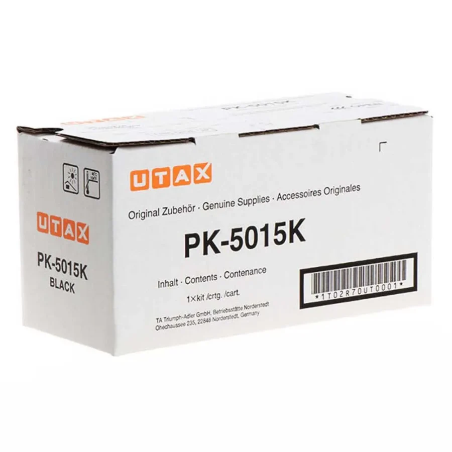Originálny toner UTAX PK-5015K čierny 4000str. 1T02R70TA0 Triumph Adler 1T02R70UT0
